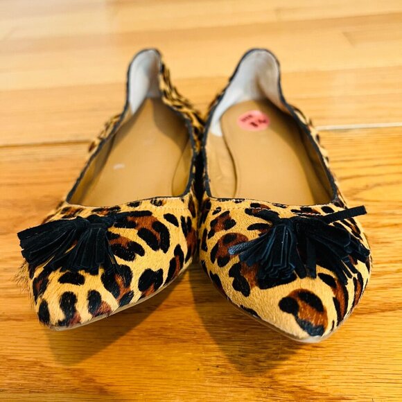 J. Crew Leopard Print Women's Flats Shoes Size 8.5 - Picture 8 of 10